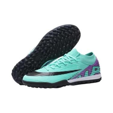 Imagem de Chuteiras Profissionais Ultraleves Masculinas Unissex Com Cravos Longo