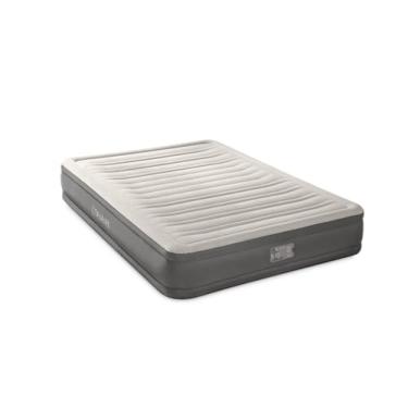 Imagem de Intex 64029E Colchão de ar inflável Queen TruAire confortável Queen TruAire com bomba embutida para viagens e acampamento, capacidade de peso de 272 kg