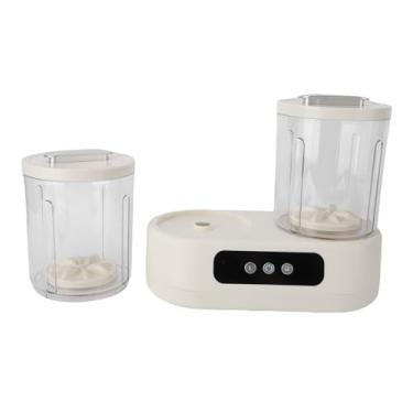 Imagem de aqxreight Mini Portátil Duplo Compartimento Lavadora Balde Lavadora de Roupa Automática Viagem Apartamento Dormitório