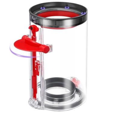 Imagem de Substituição de lixeira atualizada compatível com aspirador de pó Dyson V11 V15 SV14 SV15 SV22, recipiente para peça nº 970050-01 e número de peça 965443-01