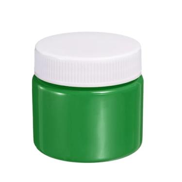 Imagem de PATIKIL Tinta acrílica de 9 ml, acabamento fosco, pigmentos ricos, materiais de pintura de arte à prova d'água para tecido, tela, madeira, couro, pedra, pano, verde