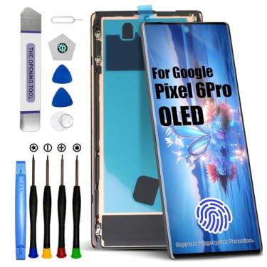 Imagem de Para substituição de tela do Google OLED com moldura (Pixel 6 Pro)
