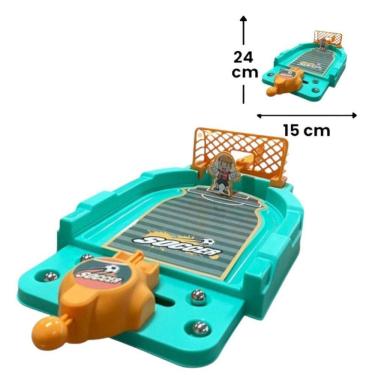 Imagem de Mini Arena Futebol De Mesa Com Goleiro Móvel - Pênaltis