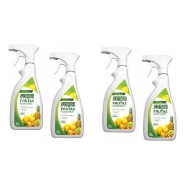 Imagem de 4 unidades Fertilizante Adubo Líquido Forth Frutas 500ml - Pronto para