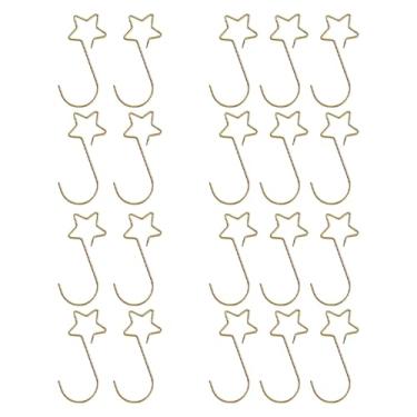 Imagem de Nishiyuenyi Conjunto de 20 Ganchos Decorativos para árvore de Natal E Lanterna Externa.