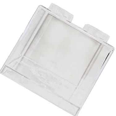 Imagem de GLOGLOW Cofrinho Caixa de Armazenamento de Moedas de Plástico, Design Transparente, Brinquedo Educativo para Crianças, Leve, Banco de Economia de Dinheiro Transparente de 3.5 Onças, Nan