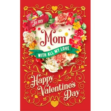 Imagem de Prime Greetings Cartão de Dia dos Namorados da mamãe, feito nos EUA, cartolina grossa com envelope premium embalado em um envelope de apresentação reutilizável, ecológico, 12,7 cm x 19,7 cm