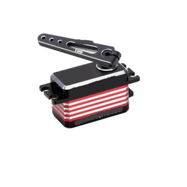 Imagem de OCS-D4009 8,4 V 0,09 seg 40 kg.cm Engrenagens de aço sem escova de perfil baixo de alta velocidade Servo 1 peça (servo com braço de 45 mm)