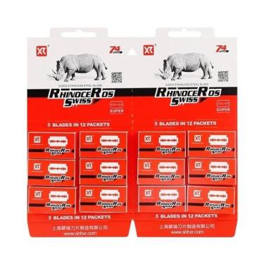 Imagem de Lâminas De Barbear De Dupla Face Para Homens, 30 a 60 Peças, Lâminas D