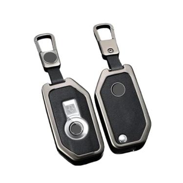 Imagem de Capa Protetora Para Chave De Motocicleta, Compatível Com Bmw R1250gs Adv Waterbird F850c400gt750gt, Controle Remoto, Acessório De Suporte Para Carro(E Type gun black-buckle,Packing Box)