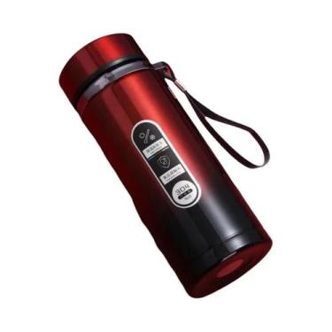 Imagem de Garrafa Térmica Grande De Aço Inoxidável 500ML-1L Com Display LED De T
