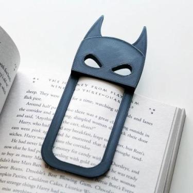 Imagem de Marcador Pagina Livro Caderno BATMAN BOOKMARK Criativo Leitura Diverti