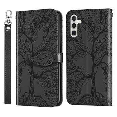 Imagem de Capa carteira para Samsung Galaxy S26 Plus 2025, capa flip de couro PU com compartimento para cartão/suporte fólio com fecho magnético para mulheres e homens, capa protetora Shockproo para celular