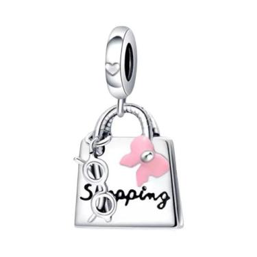 Imagem de Pulseira E Colar De Joias Femininas Em Prata Esterlina 925 Com Pingent