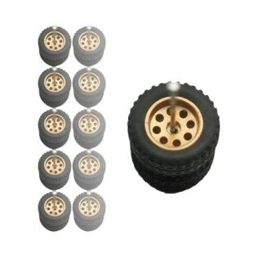 Imagem de Pneus De Borracha Para Todos Os Terrenos Para Carros De Brinquedo Em E