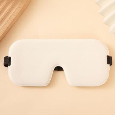 Imagem de Máscara de dormir para dormir de lado, pacote com 1, máscara blackout 3D para dormir, venda noturna para homens e mulheres