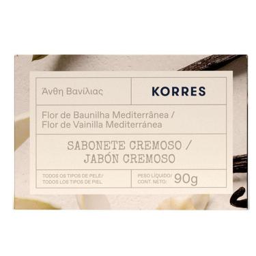 Imagem de Sabonete em Barra Korres Flor de Baunilha Mediterrânea 90g-Unissex
