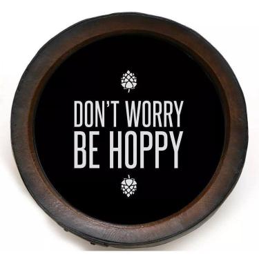 Imagem de Quadro Decorativo Porta Rolhas Redondo Be Hoppy - Pequeno