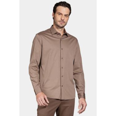 Imagem de Camisa Aramis Manga Longa Slim Algodão Seda Charuto-Masculino