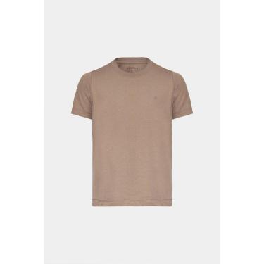 Imagem de Camiseta Infantil Aramis Básica Marrom-Masculino