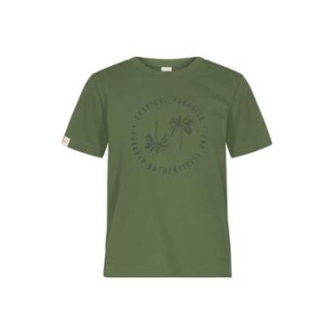 Imagem de Camiseta Infantil Menino Paradise Verde Alakazoo-Masculino
