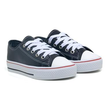 Imagem de Tênis Infantil Feminino ALL Ligth Star, 30, PRETO