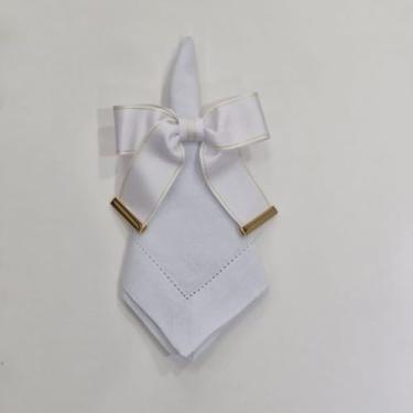 Imagem de Porta Guardanapo Laço Lurex com Ponteira