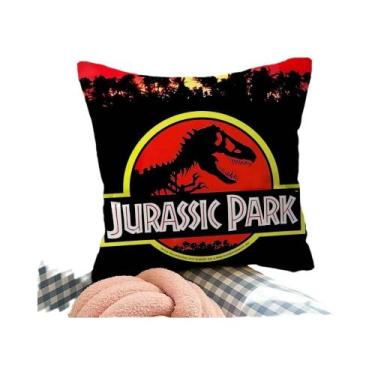 Imagem de Dinossauro J-Jurassic Park Fronha Design Capa de Almofada Decoração De