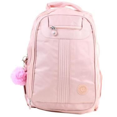 Imagem de Mochila Feminina Masculina Casual Escolar Trabalho Viagem Faculdade - 