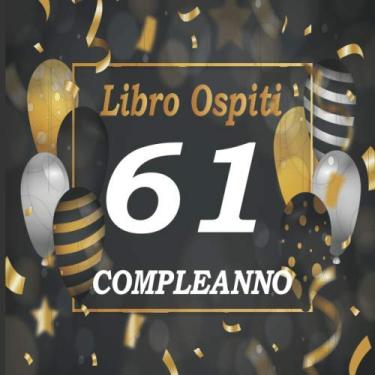 Imagem de 61 Compleanno Libro Ospiti: 61 ° regalo di compleanno per taccuino uomo | Diario a righe - 1959 61 ° compleanno regalo per uomini che compiono 61 ° ... padre amico cognato zio che compie 61 anni