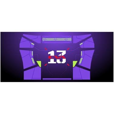 Imagem de Tapete de mouse extra grande para EVA Neon Genesis Evangelion Unit 13 Tema, jogos e uso no escritório 89,9 cm x 39,9 cm