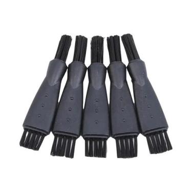 Imagem de Escova De Barbear Masculina De Plástico Preto, Ferramenta De Limpeza P