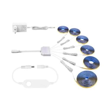 Imagem de Fita De LED COB 12V Zigbee 3.0 1M-2M 320 LEDs/M Para Iluminação DIY De