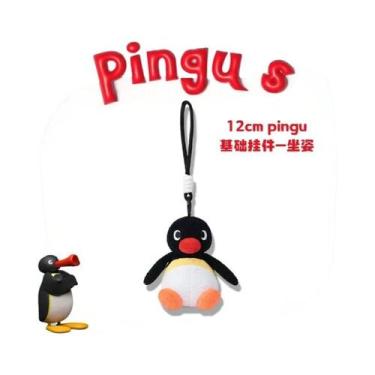 Imagem de Mochila De Pelúcia Pingu Em Estilo Cartoon, Brinquedo Da Moda, Present