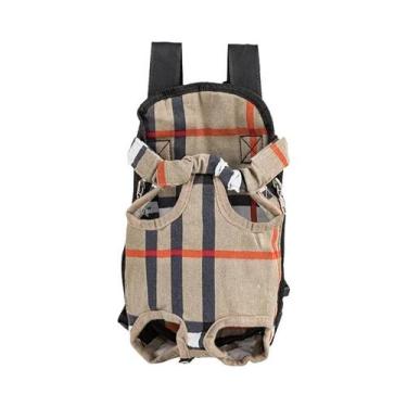 Imagem de Mochila De Transporte Para Cães E Gatos Em Malha Camuflada, Bolsa De O