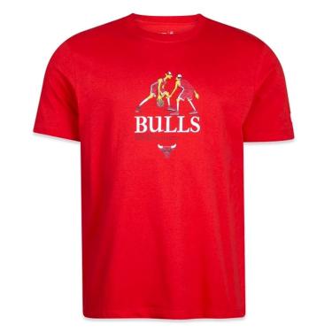 Imagem de Camiseta Chicago Bulls New Era NBA Freestyle Masculina-Masculino