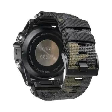 Imagem de Pulseira De Nylon De 22mm 26mm Para Relógio Garmin Fenix 8 7 7X pro 6 