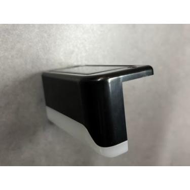 Imagem de SOLPEX Luzes solares de cerca ao ar livre, luzes solares de deck à prova d'água luz de LED para uso externo, pátio, escada, jardim, quintal, trilho, varanda frontal, decoração de varanda (pacote com