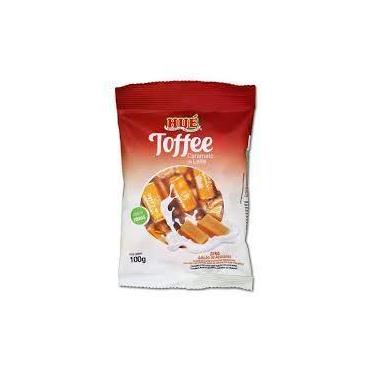 Imagem de Caramelo de leite diet toffee pacote 100g hué - unitario - Hue