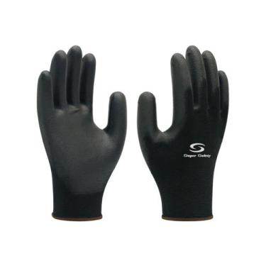 Imagem de Luva Multitato Tricotada Com PU Montagem Mecânico EPI Super Safety SS1