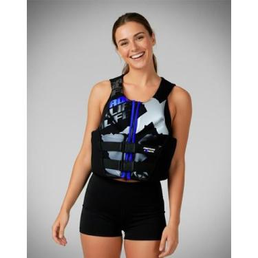 Imagem de Colete Salva Vidas Homologado Protech Extreme, Azul, G1 (De 55kg a 85k