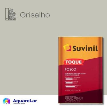 Imagem de Toque Fosco Suvinil 16L, GRISALHO