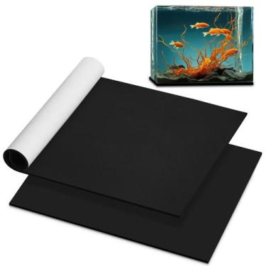 Imagem de Alfombrilla autonivelante para acuario Pangda 2 piezas 50x33 cm negra