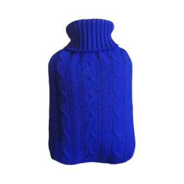 Imagem de Capa De Borracha Para Garrafa De Água Quente 2L, Aquecedor De Pelúcia 