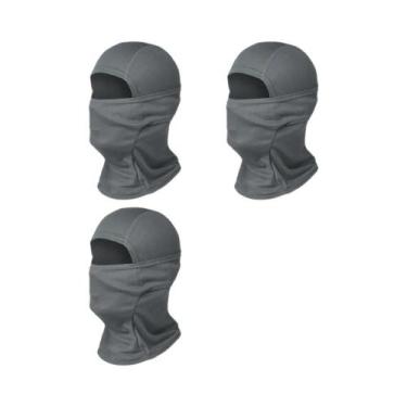 Imagem de Conjunto De 3 Peças De Balaclava Unissex Respirável Com Proteção Solar