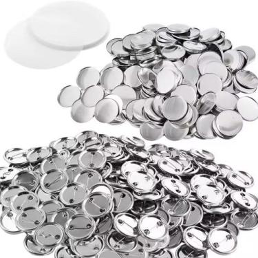Imagem de Botton Kit Alfinete Metal Broche Redondo 58mm Marpax 50un