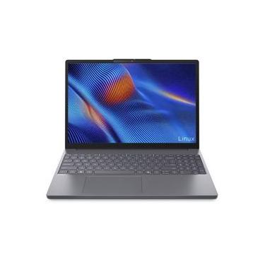 Imagem de Notebook Lenovo IdeaPad Slim 3 15IRU10 Intel Core 3 100U 8GB 256GB SSD Linux 15.3" - 83NUS00000 Luna Grey