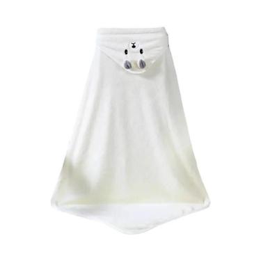 Imagem de Toalhas De Banho Com Capuz Para Bebês Recém-Nascidos, Toalha Macia Com