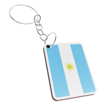 Imagem de Chaveiro Copa do Mundo Países  Lembrancinha Futebol - SupriMarketing, 