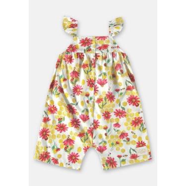 Imagem de Macaquinho Honey Garden Infantil Up Baby, Off white, 2